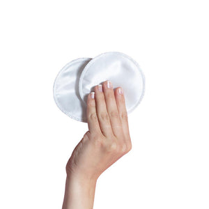 Carriwell Silk Breast Pads - White - 6 Pack-Breast Pads-White-One Size | Natural Baby Shower