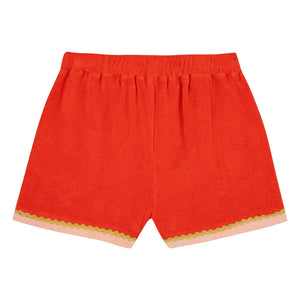 Bonton - Livi Towel Shorts | Red