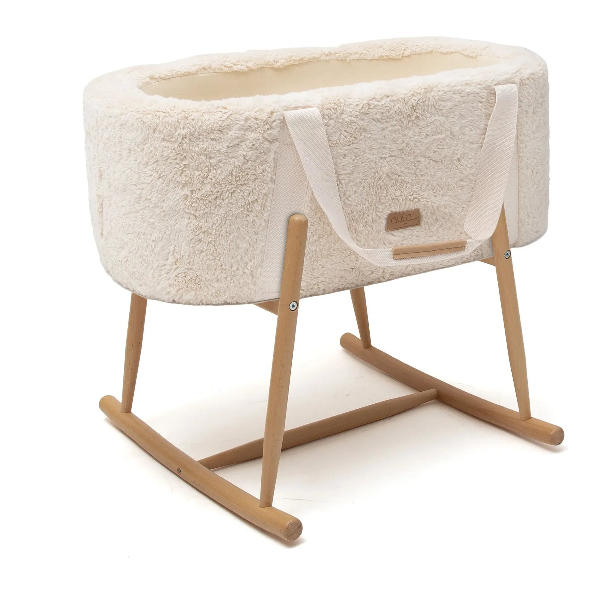 Charlie Crane - Kuko Basket Crib | White