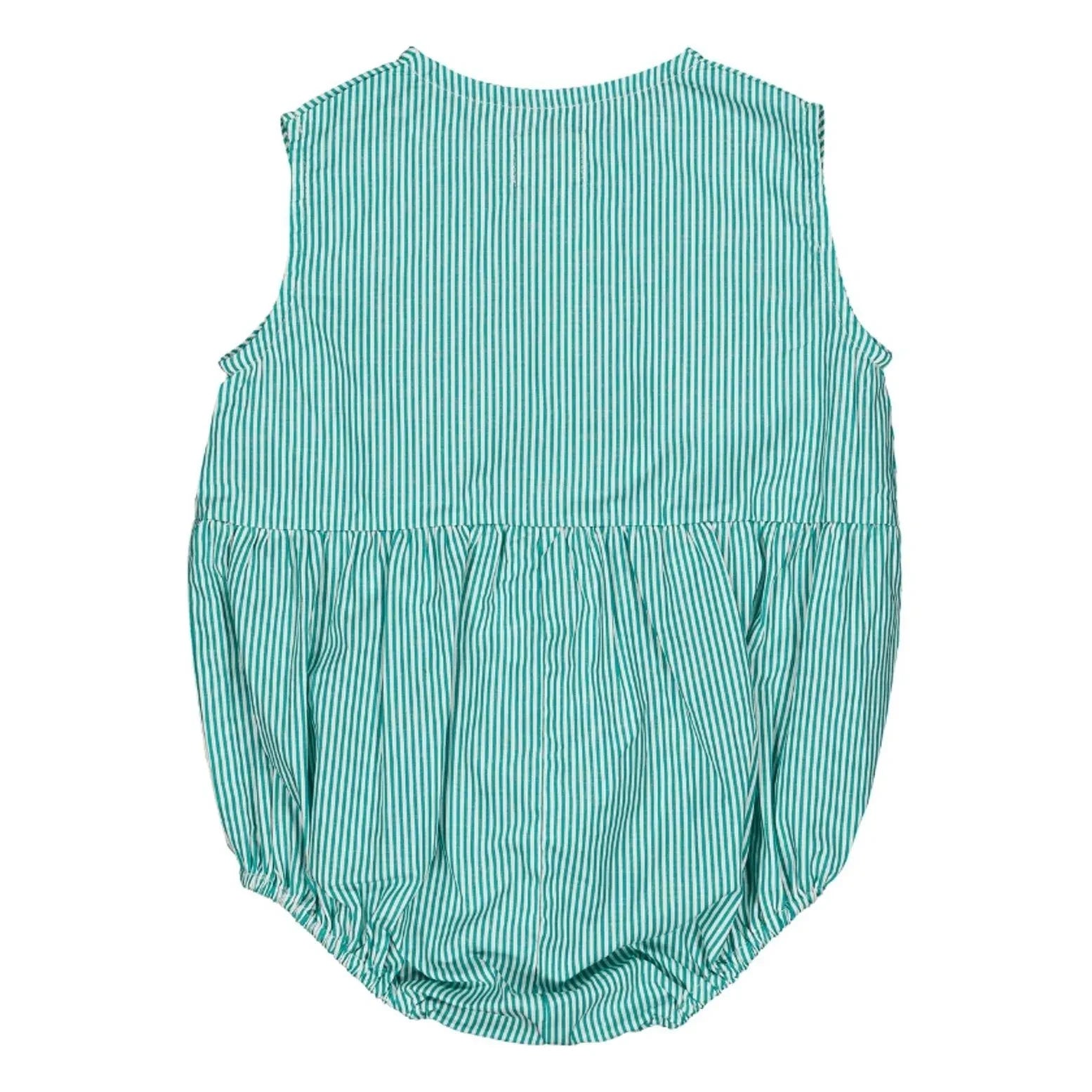 Loir - Striped Pio Romper | Turquoise