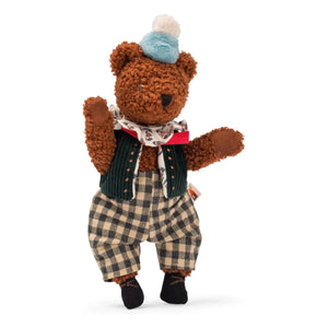 Moulin Roty - Baba Büyük Ayı peluş oyuncak kutulu | Kahverengi