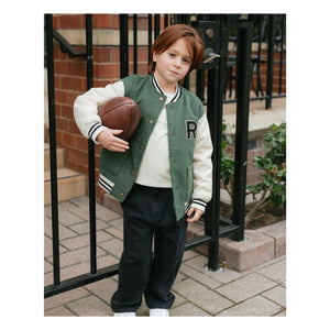 Rylee + Cru - Yeşil Varsity ceket