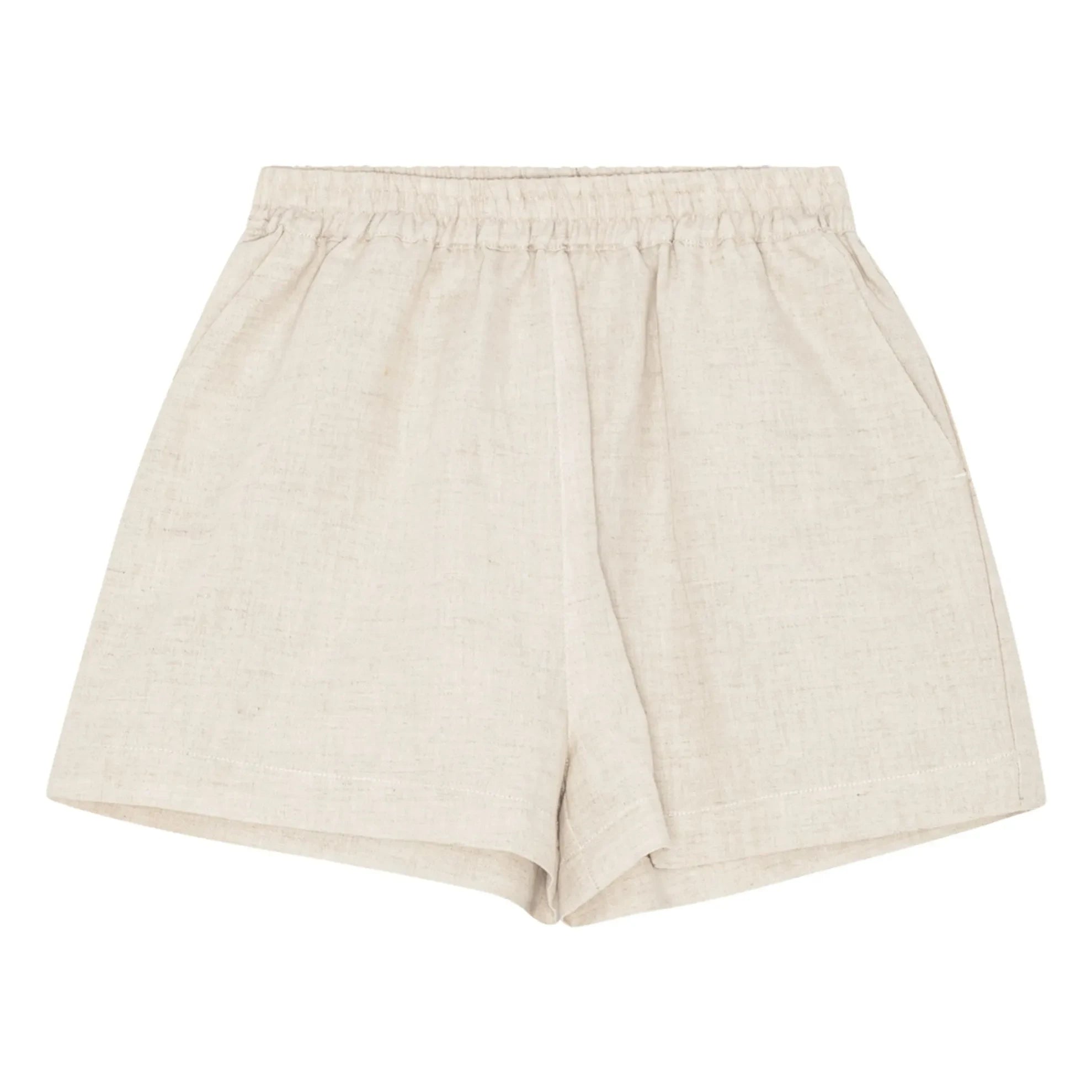 brunobruno nation - Theo Shorts Linen & Organic Cotton | Beige