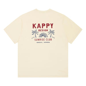 Kappy - Palm Coast T-Shirt | Cream