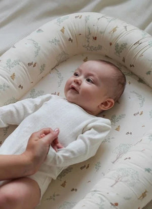 Cam Cam - Woodland Baby Cot | Ecru