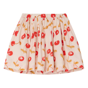 Bonpoint - Suzon Kirazlar skirt Organic cotton | White