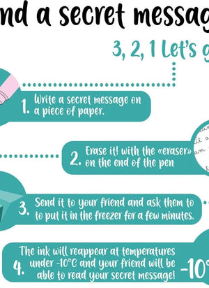 Legami - Farm Erasable Gel Pens - Set of 4
