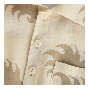 OAS - Hazel Ember Girona Linen Shirt | Beige