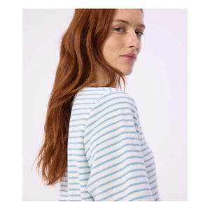 Petit Bateau - Çizgili Havlu Pijama Şortu | Turkuaz