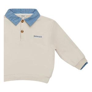 Donsje - Priem Organic Cotton Sweatshirt | Ecru