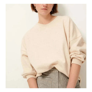 Sessùn - Oversized Chebbi Sweatshirt | Ecru