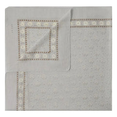 Soeur - Classic Cotton Shawl | Light Gray