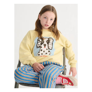 Bobo Choses - Dalmaçyalı organik pamuklu sweatshirt | Sarı