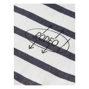 Scotch & Soda - Basquiat Breton Striped T-Shirt | Navy Blue