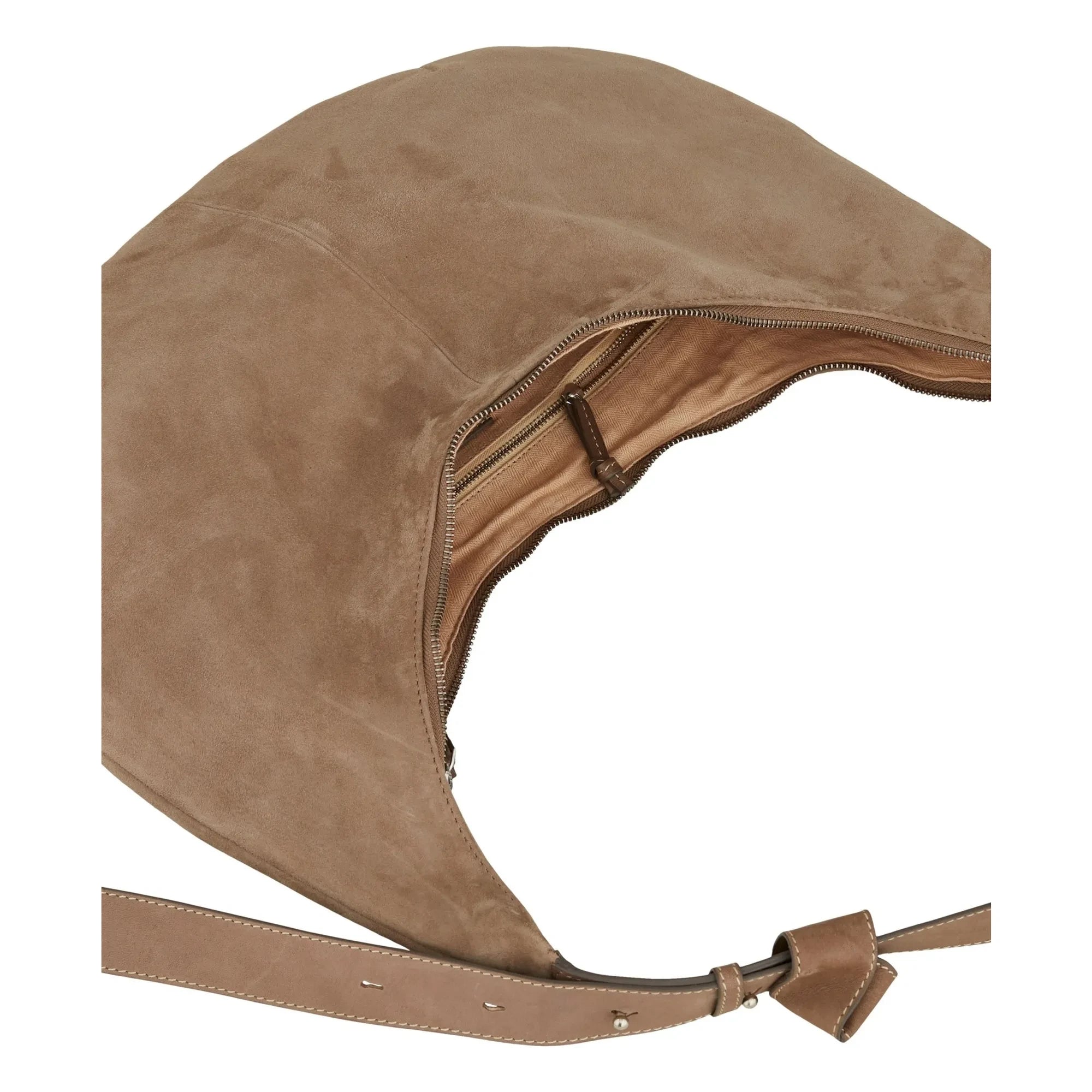 Becksöndergaard - Suede Canvas Bag | Oatmeal