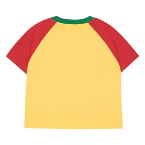 The Campamento - Lion Oversize T-shirt Organic cotton | Yellow