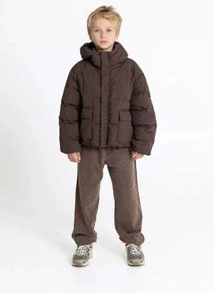 Finger in the nose - Organic Cotton Jogger Pants | Chocolate