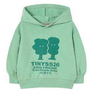 Tinycottons - Good Friends Organic Cotton Sweatshirt | Turquoise