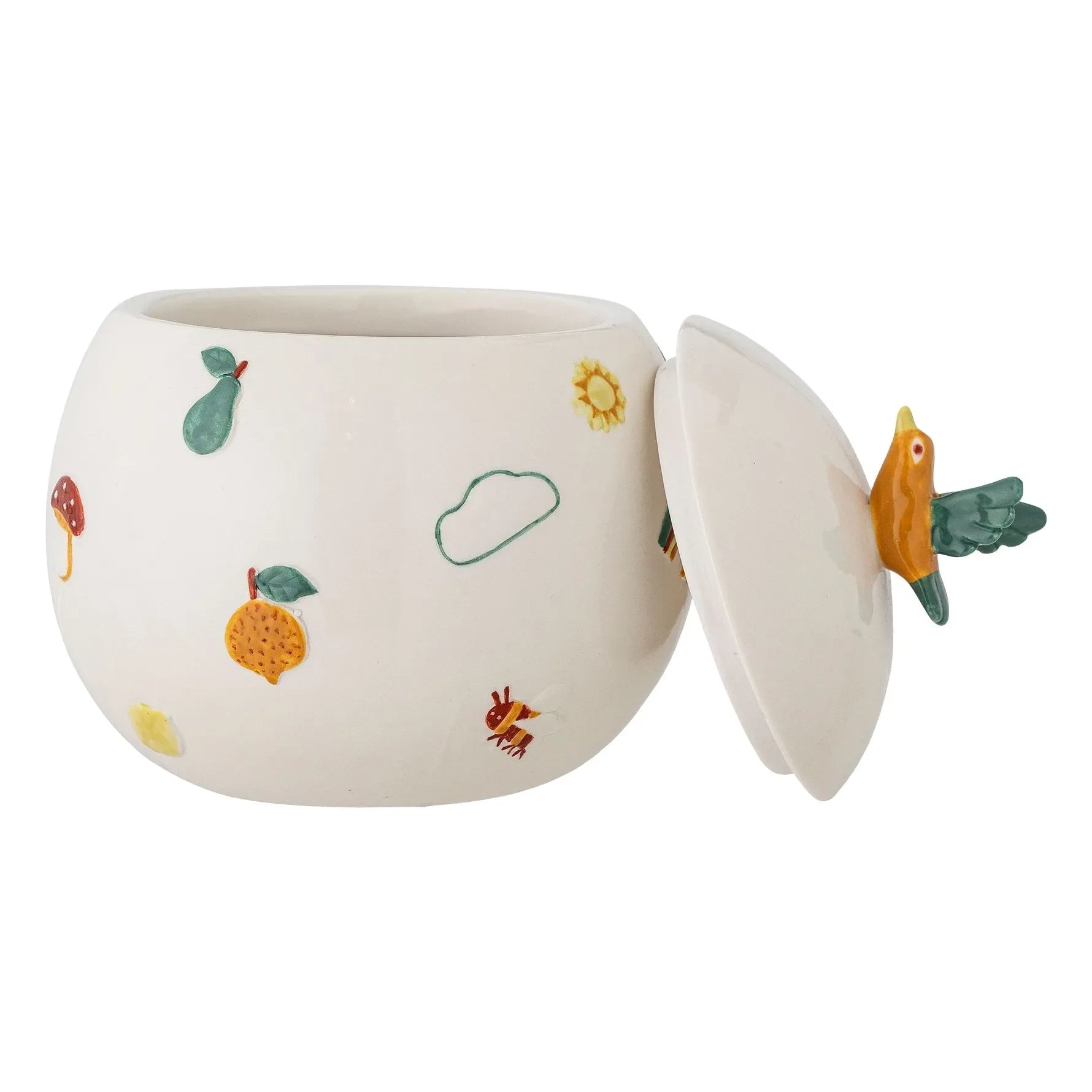 Bloomingville Mini - Agnes Stone Ceramic Storage Box