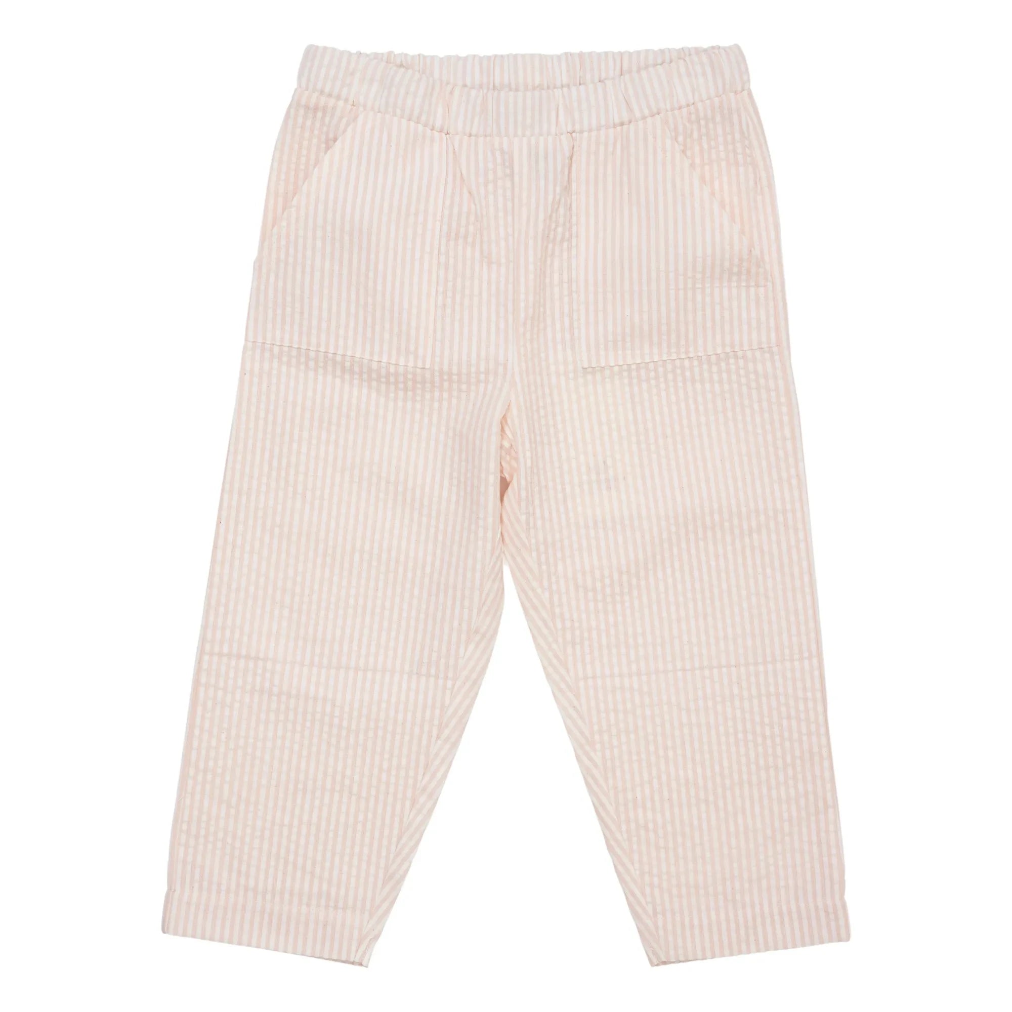 Copenhagen Colors - Seersucker Pants | Cream