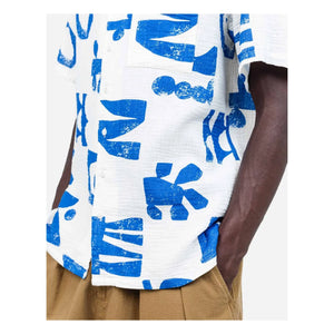 Olow - Aloha Shapes Shirt | White