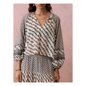 Boteh - Levante Blouse | Gray