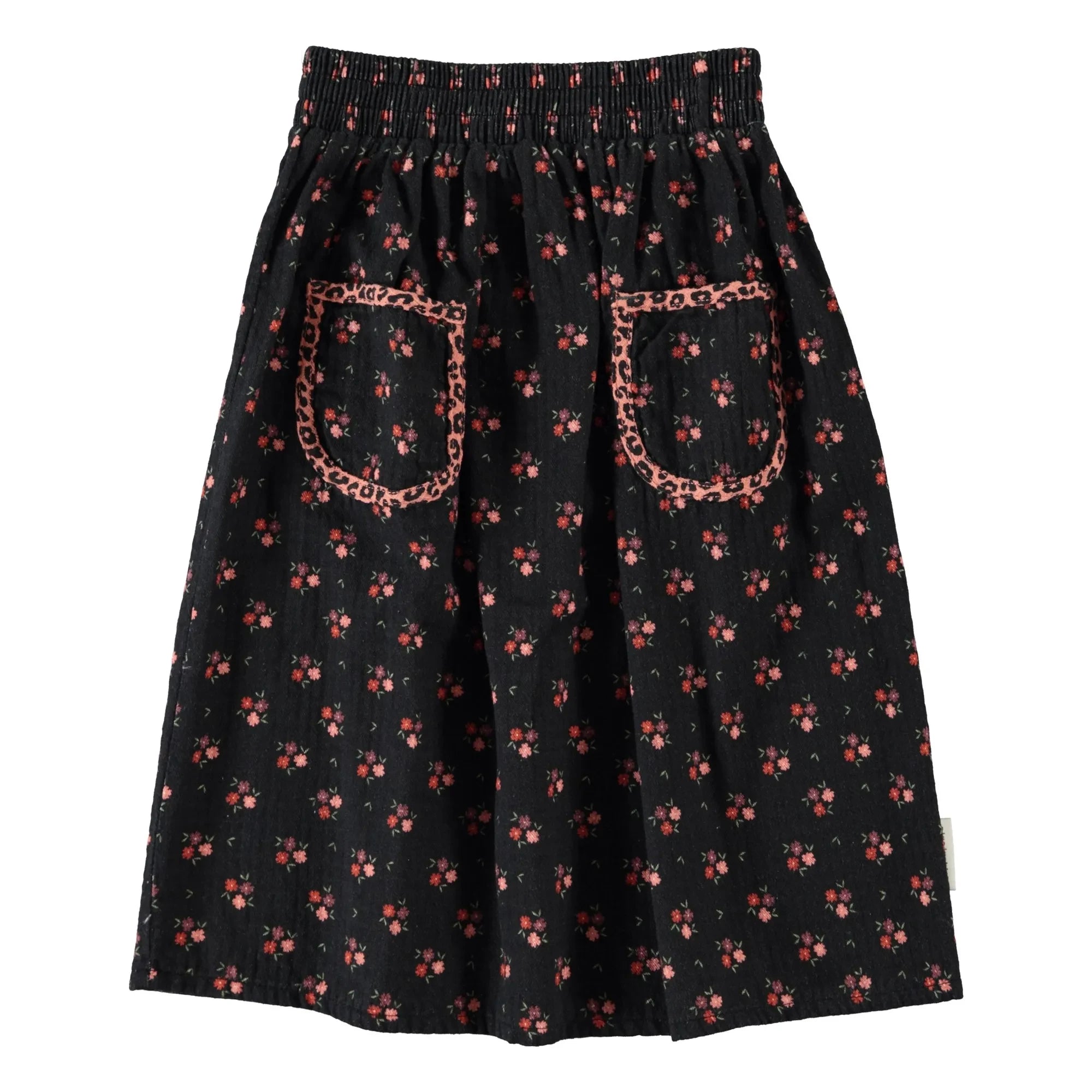 Piupiuchick - Floral Skirt | Black