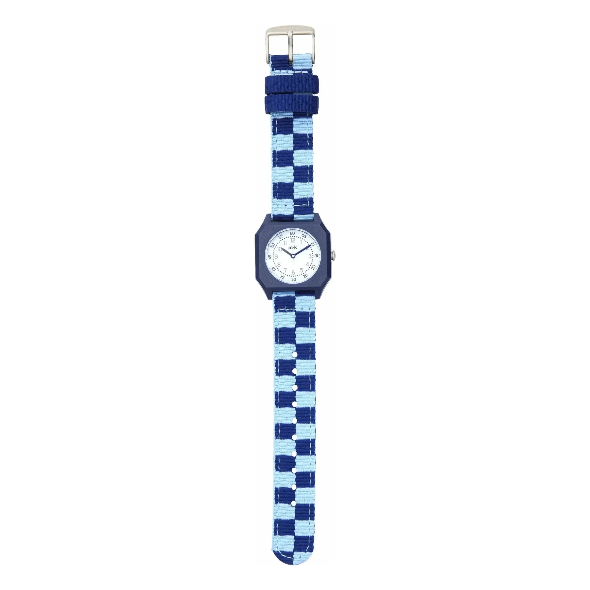 Mini Kyomo - Damier Blue Sunday Watch | Blue