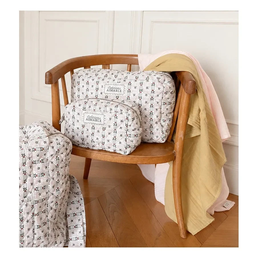 Editions Aimable - Léon baby care set | Dragée Pink Gauze