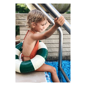 Petites Pommes - Anna Inflatable Pretzel | Dark Green