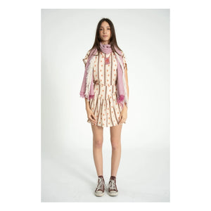 Sisters Department - Floral Skirt | Ecru
