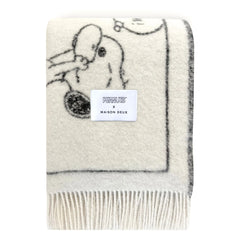 Maison Deux - Peanuts Scarf | Black