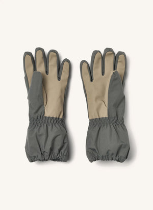 Wheat - Skiski Ski Gloves Made from Recycled Fibers | Blue
