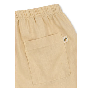 Konges Sløjd - Franzen Linen Shorts | Beige