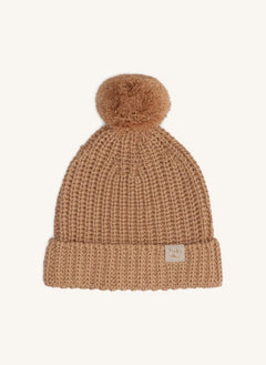Yuki - Organic Cotton Knit Beanie | Dusty Pink