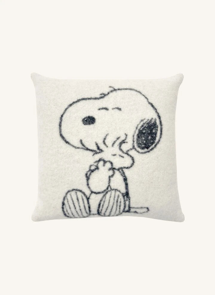 Maison Deux - Peanuts wool cushion cover | Black
