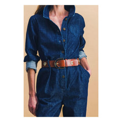 Elise Chalmin - Aude Leather Belt | Camel