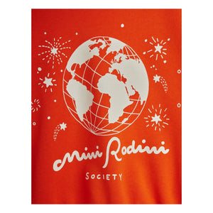 Mini Rodini - Organic Cotton Sweatshirt | Red