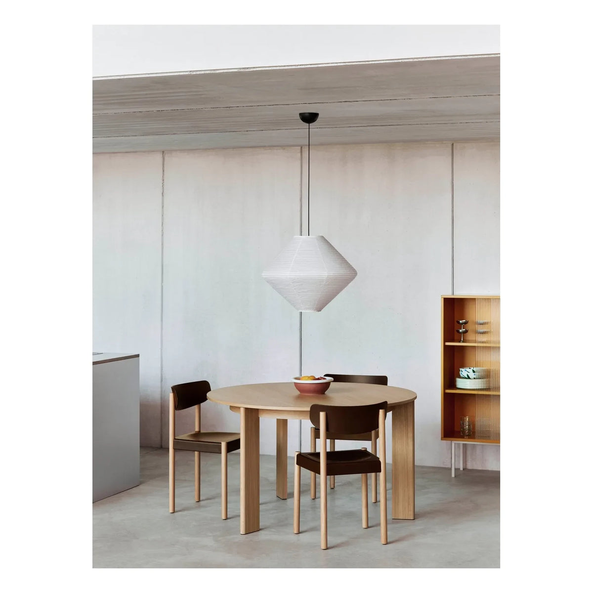Hay - Diamond Paper Pendant Lamp | White