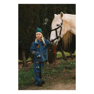 Tinycottons - Pommes Denim Ceket | Mavi