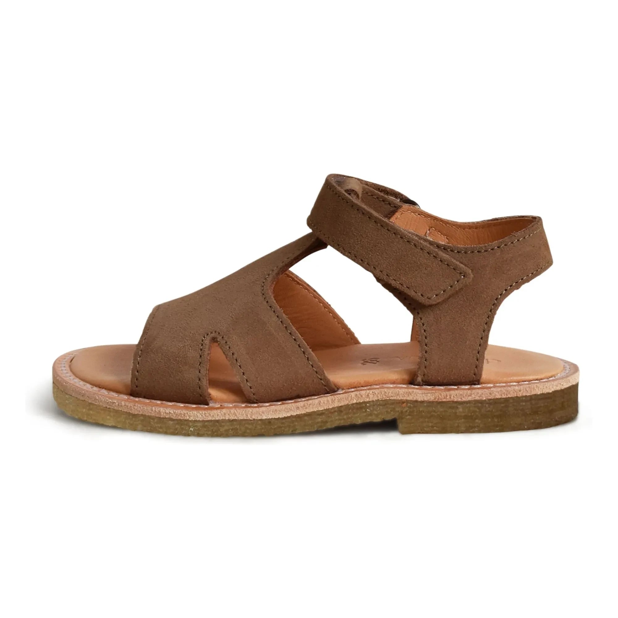 du Loua - Du Alfie Suede Sandals | Mocha
