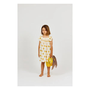 Arsène et Les Pipelettes - Soleil Seersucker Dress | Ecru
