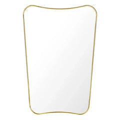 Gubi - Gio Ponti FA33 Wall Mirror - 54x80 cm | Gold
