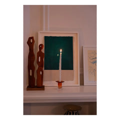 Denise - Stella Glass Candle Holder | Orange