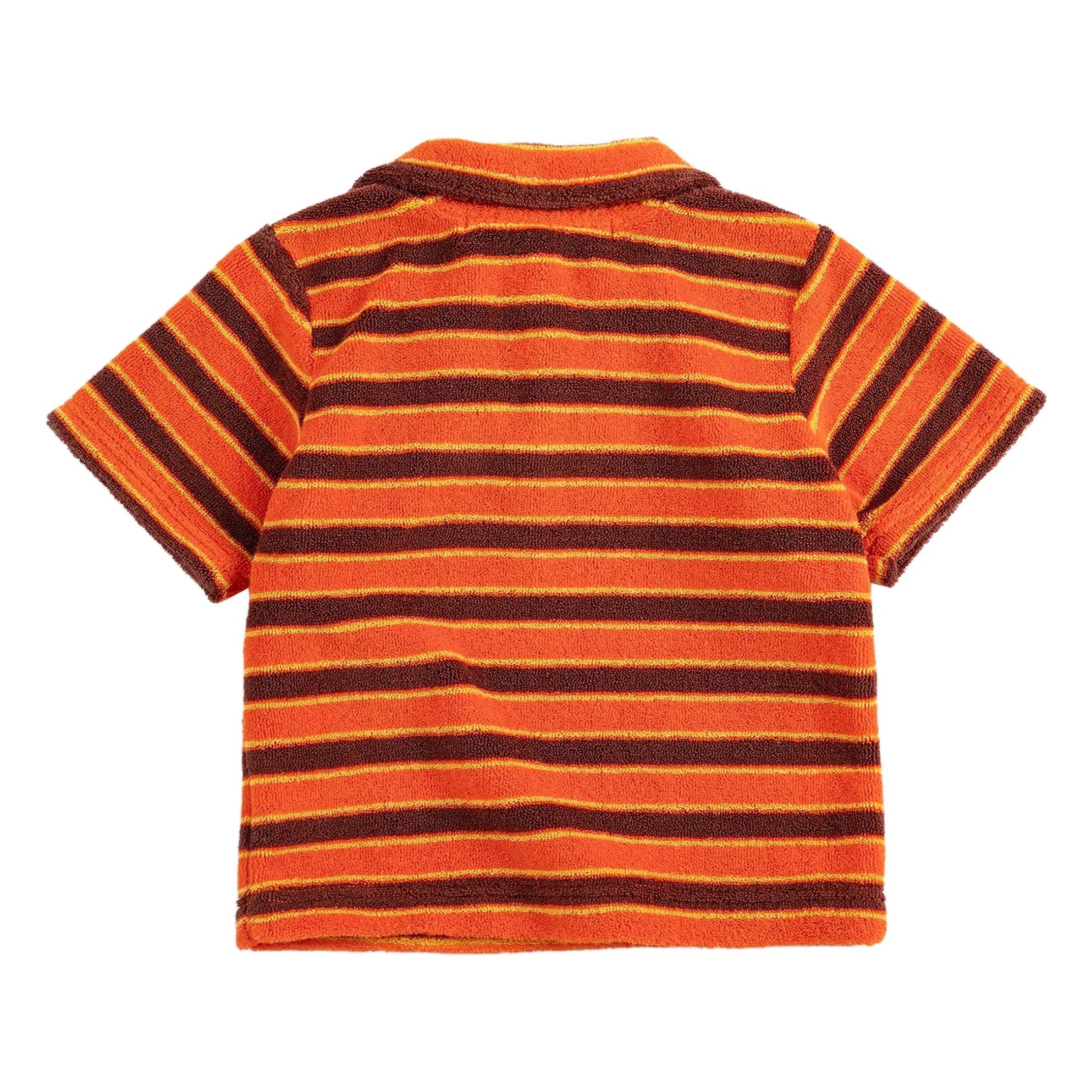 Bobo Choses - Striped Baby Polo | Orange