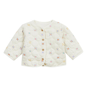 Arsène et Les Pipelettes - Linen Voile Jacket | Ecru