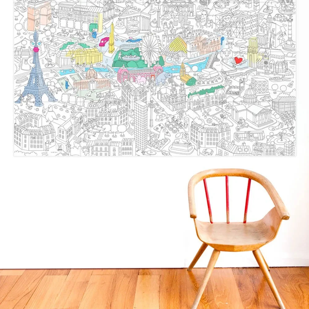Omy - Giant Paris Painting Poster