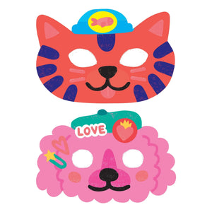 Omy x Gallimard Jeunesse - 6-piece Decoration Mask Set for Ani Masks