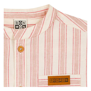 Bonton - Never Striped Shirt | Cream