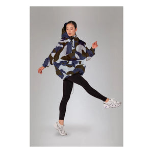 Rainkiss - Malika Rain Poncho | Blue